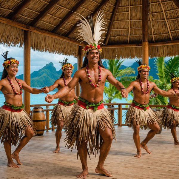 Comment trouver une croisière qui offre des ateliers de danse traditionnelle polynésienne en Polynésie française?