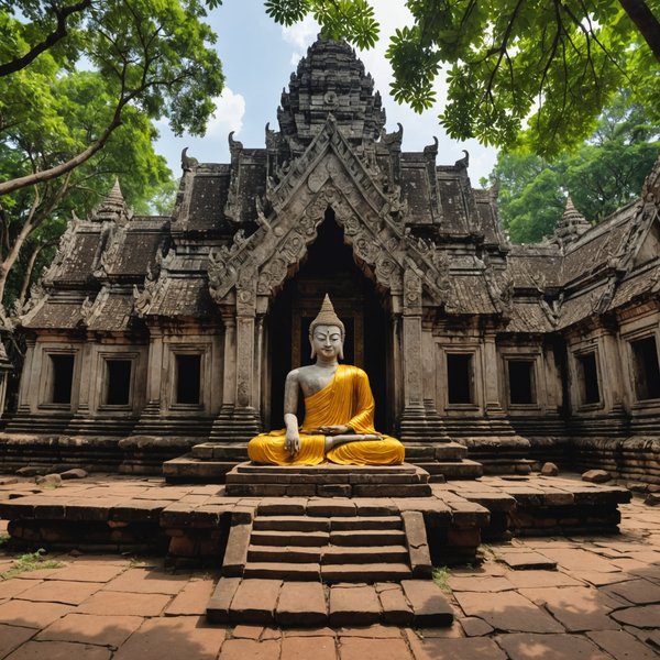 Comment organiser une visite des temples bouddhistes au Cambodge sans guide?