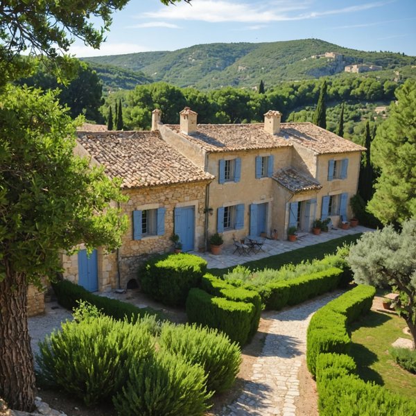 Où trouver une maison de vacances en Provence avec des cours de cuisine et des randonnées dans les montagnes?