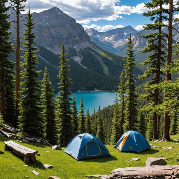 Quelles sont les meilleures pratiques pour camper en région de montagnes rocheuses en été?