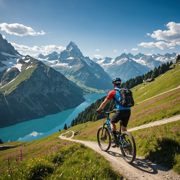 Quels sont les secrets pour une randonnée en VTT dans les Alpes suisses ?